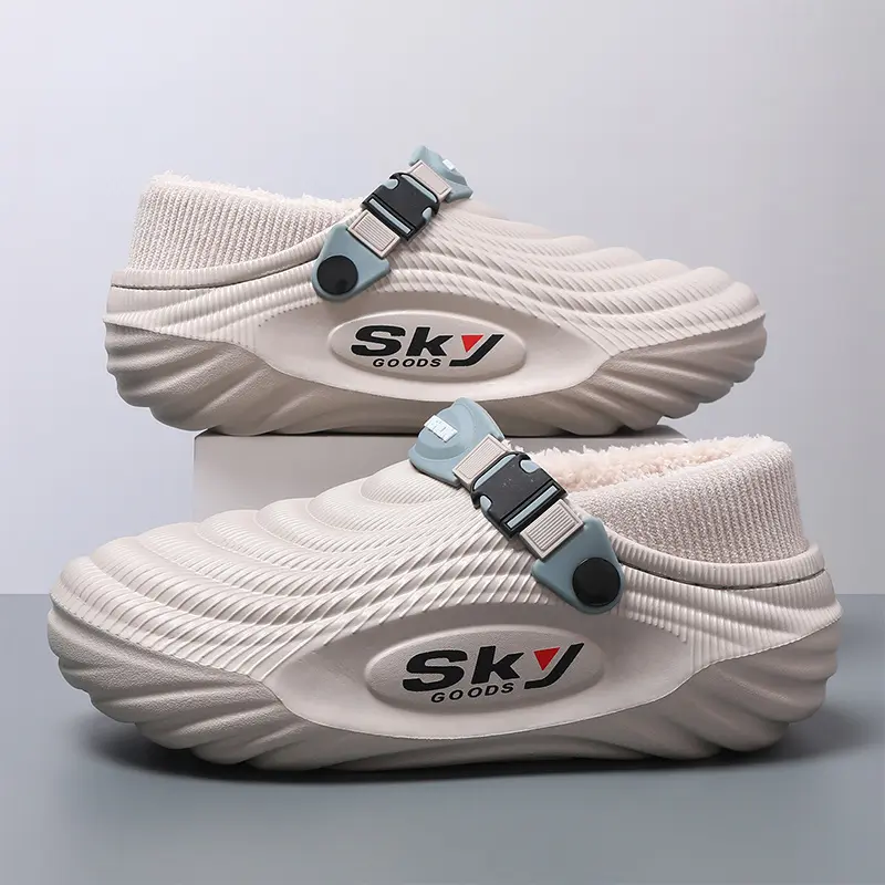 ⏰Dernier jour ! 50 % de réduction !🔥 Pantoufles d'hiver épaisses et chaudes en coton pour hommes 