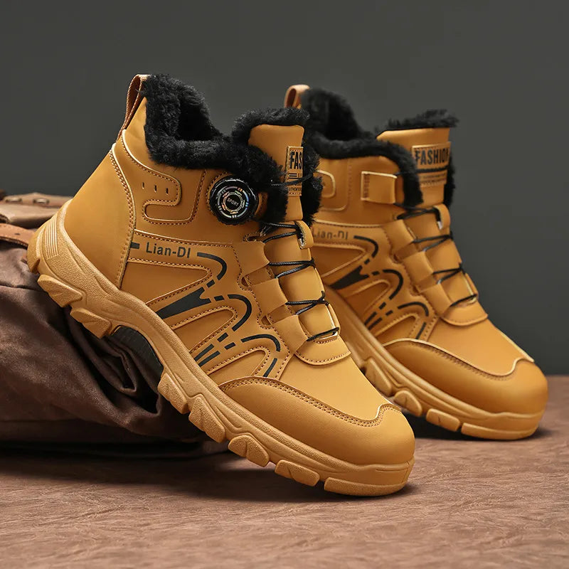 Kuschelwohl™ Wasserdichte & Orthopädische Winter-Arbeitsschuhe (Großer Weihnachts-Sale 🎄)