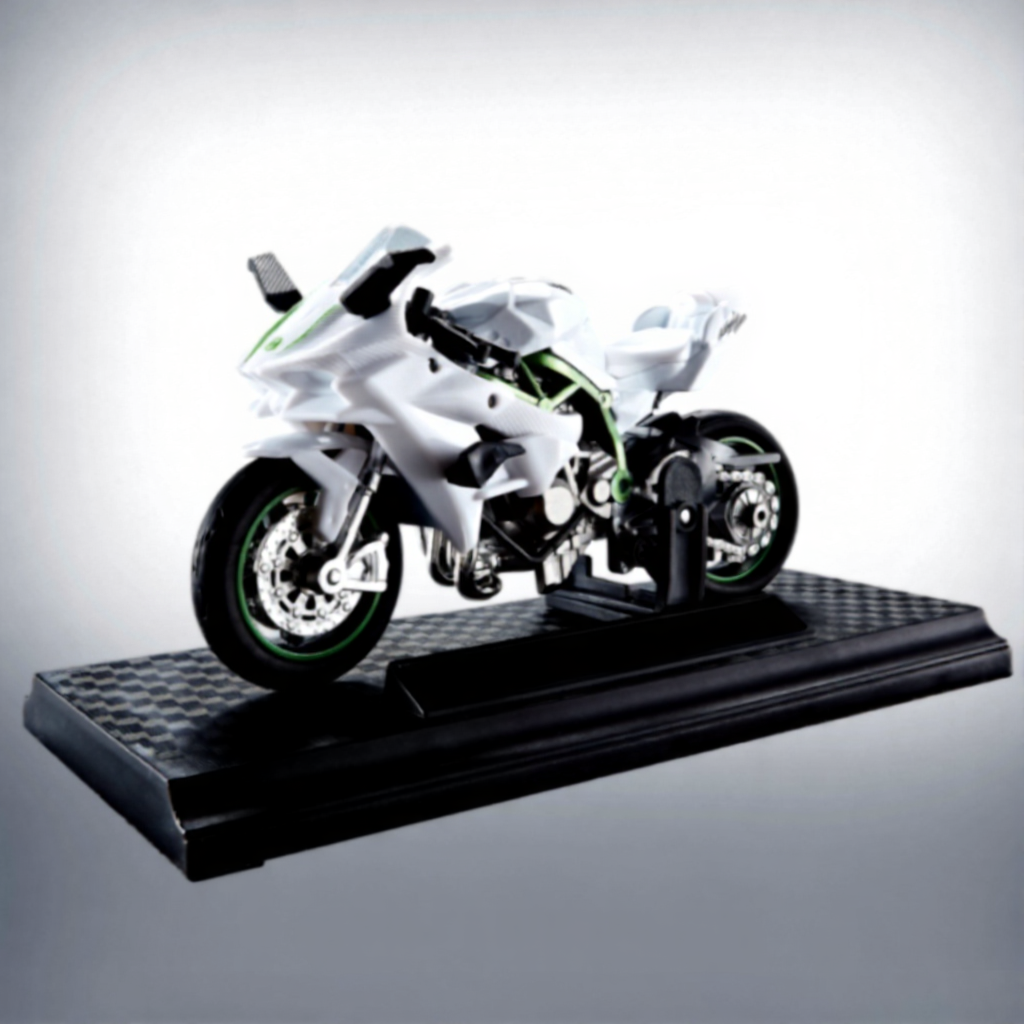 Kuschelwohl 1:12 Motorradmodell – Detailreiches Sammlerstück, Weihnachts-Special 🎄🎁