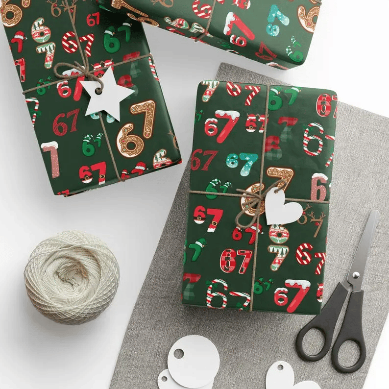 🔥NUR NOCH 50 % RABATT - 🎁 Weihnachtsgeschenkpapier – Verpacken Sie Ihre Geschenke mit viralem Weihnachtsspaß 🎄