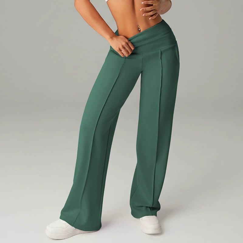 💕Einfache, locker sitzende Damenhose mit geradem Bein