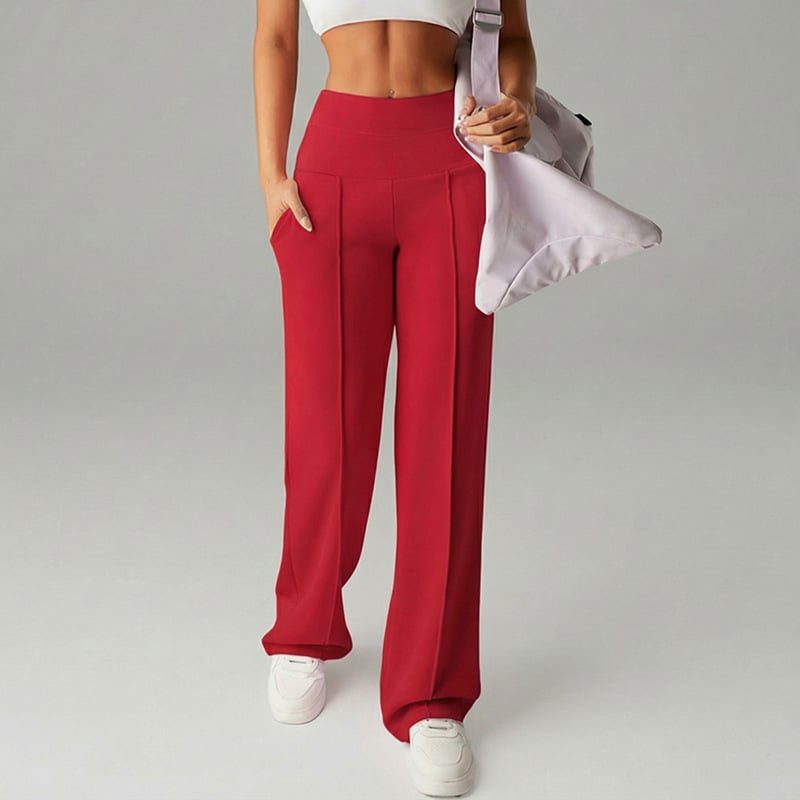 💕Einfache, locker sitzende Damenhose mit geradem Bein