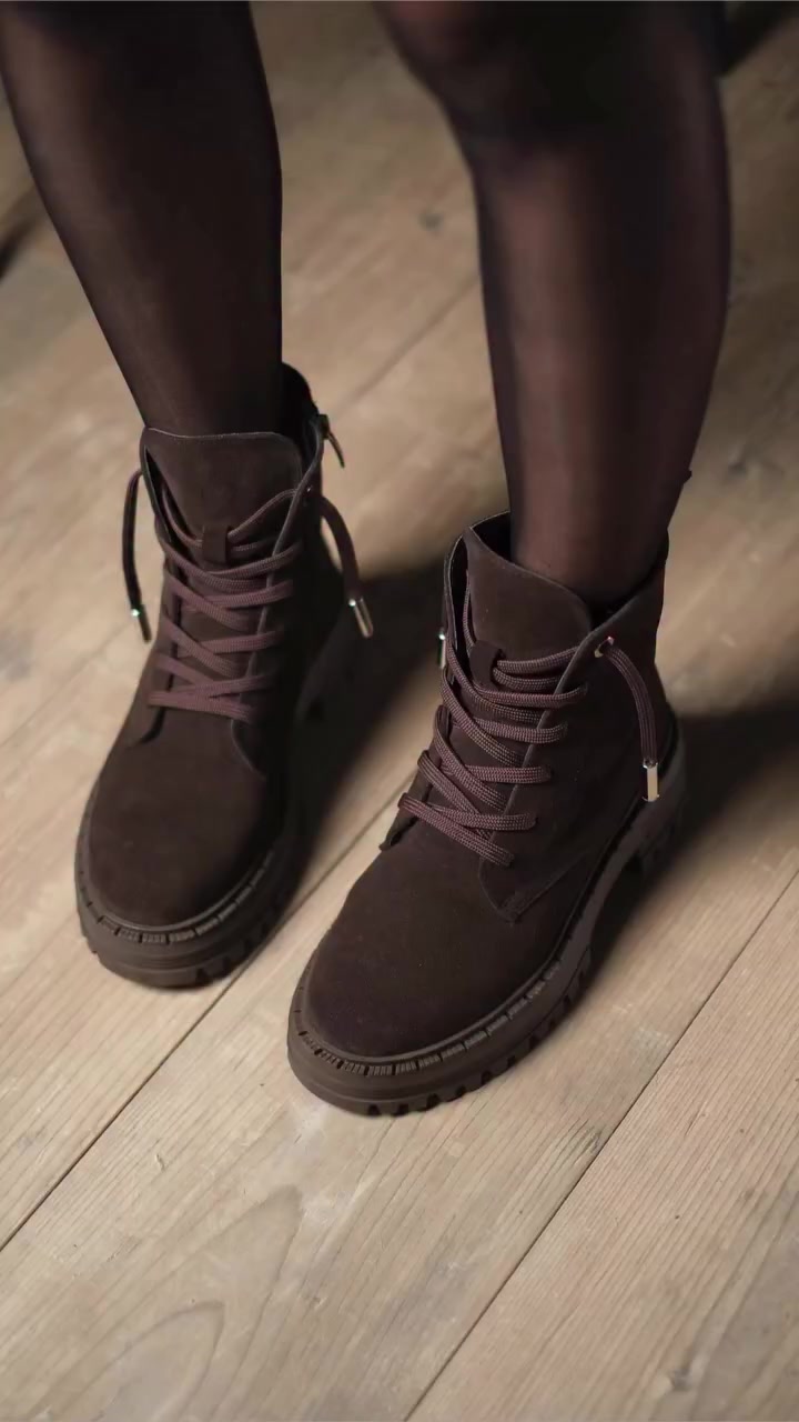 Modische Damen-Martin-Stiefel mit seitlichem Reißverschluss und niedrigem Absatz