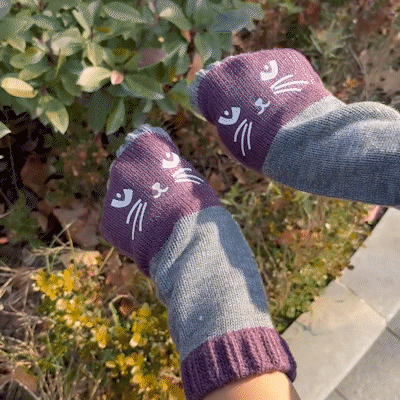 🏆🔥KAUF 2, ERHALTE 1 GRATIS🧤Gestrickte fingerlose Handschuhe für Damen – Weich, warm & perfekt für Smartphone und Alltag🐱