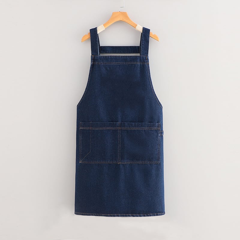 ✨ Tablier en denim ultra-résistant Cozy Comfort™ – Fini les taches et les salissures ! Grande poche avant | Réduction de Noël : -40 % 🎁