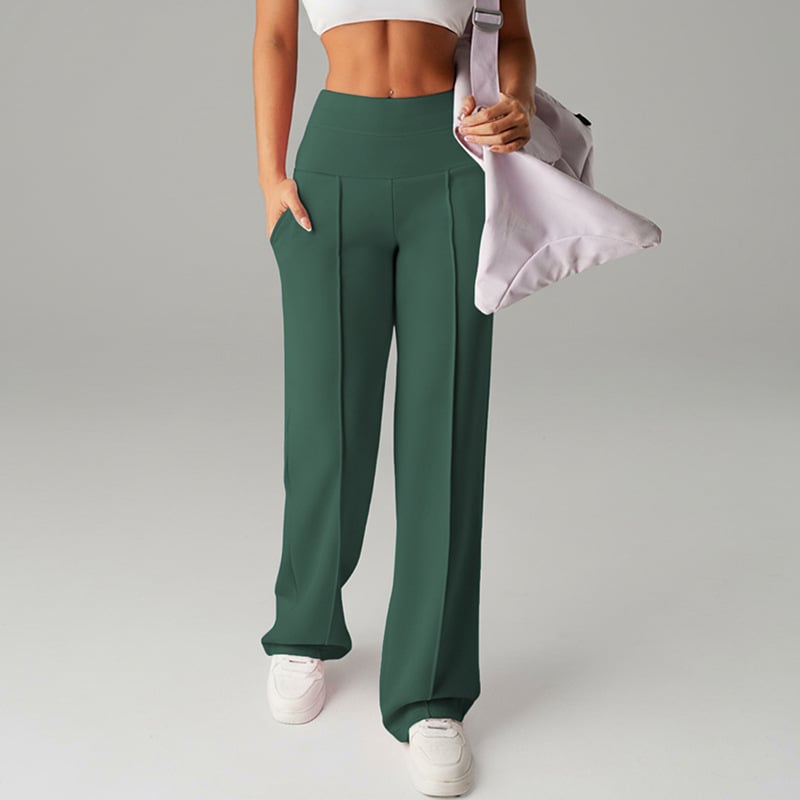 💕Einfache, locker sitzende Damenhose mit geradem Bein