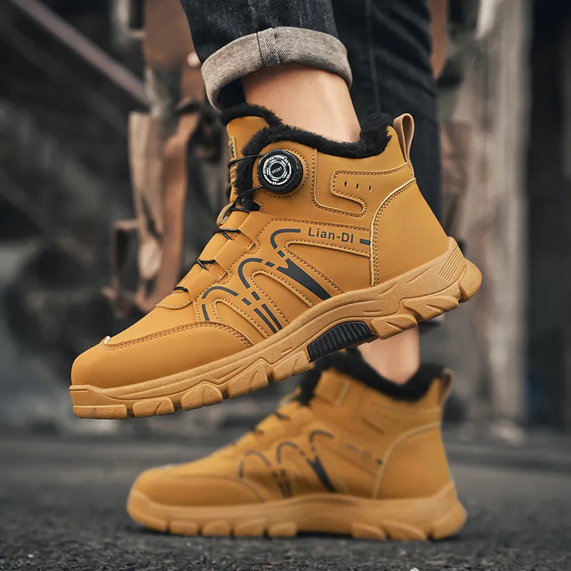 Kuschelwohl™ Wasserdichte & Orthopädische Winter-Arbeitsschuhe (Großer Weihnachts-Sale 🎄)