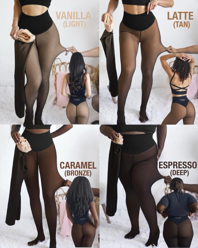 ⚡Plus de 20 000 vendus !❄️Leggings gainants en polaire à couture unique✨ Restez au chaud. Soyez sublime.💕