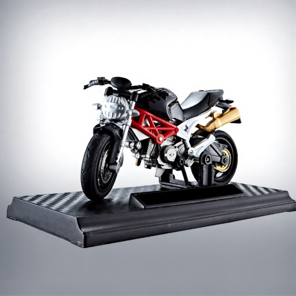 Kuschelwohl 1:12 Motorradmodell – Detailreiches Sammlerstück, Weihnachts-Special 🎄🎁