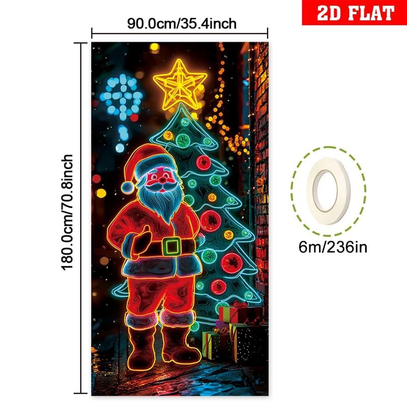 ⏰Christmas Limited Sale 49% OFF!!🎄Weihnachtstür-Deko für sofortige Festtagsdekoration