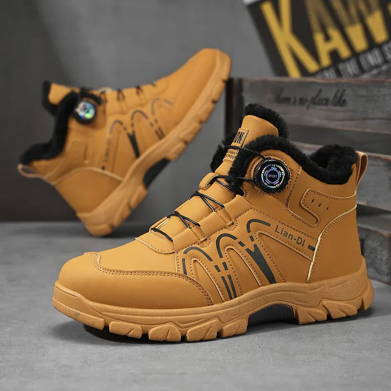 Kuschelwohl™ Wasserdichte & Orthopädische Winter-Arbeitsschuhe (Großer Weihnachts-Sale 🎄)