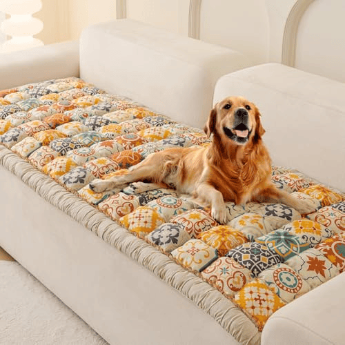 Sofakissen aus böhmischer Baumwolle