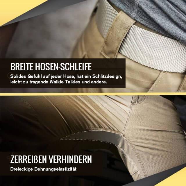 Pantalon tactique imperméable surdimensionné pour homme, idéal pour les activités de plein air (IX7/IX9) 