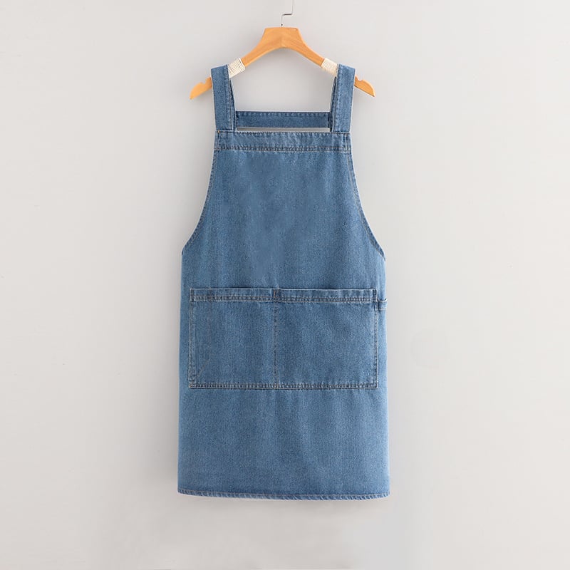 ✨ Tablier en denim ultra-résistant Cozy Comfort™ – Fini les taches et les salissures ! Grande poche avant | Réduction de Noël : -40 % 🎁