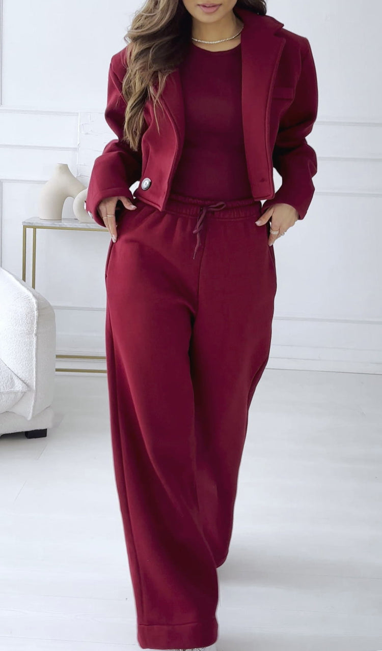 Damen Temperament Casual Zweiteiler