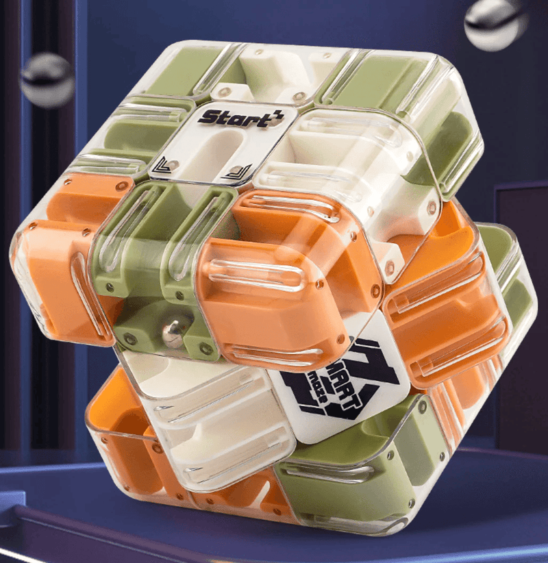 🎁🎄Cube Labyrinthe 3D – Jeu de puzzle intelligent pour enfants et adultes | Vente de Noël : jusqu’à 40 % de réduction !