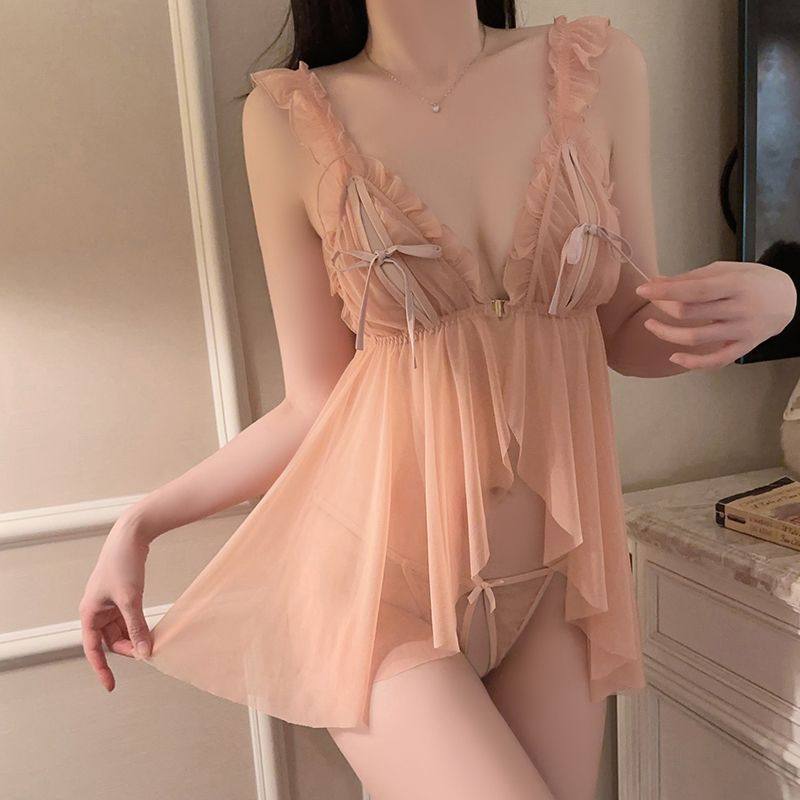 Kuschelwohl™ 2026 Curvy Lace Seduction Set (Dessous + String) 💕 Verspielt für Paare