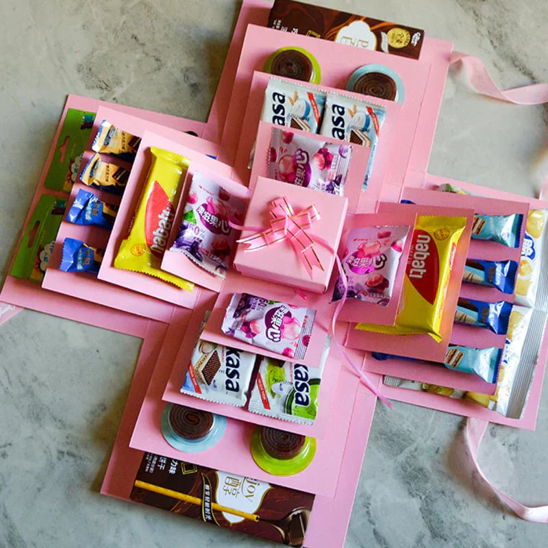 🎁💥 Überraschungs-Explosionsbox – Das perfekte Geschenk für Weihnachten und besondere Anlässe 🎄✨ | Black Friday Sale -50 %! 🖤