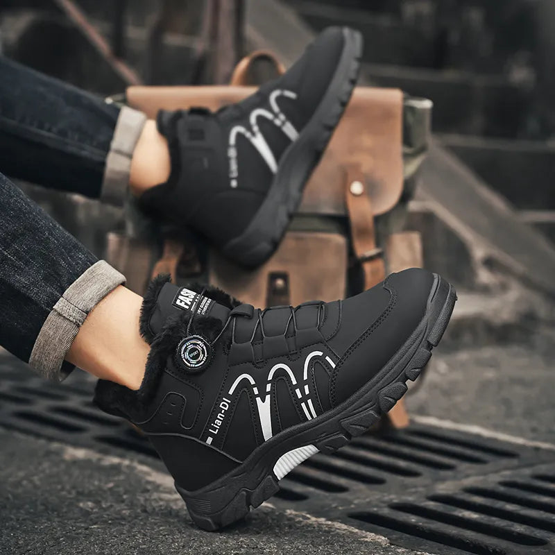 Kuschelwohl™ Wasserdichte & Orthopädische Winter-Arbeitsschuhe (Großer Weihnachts-Sale 🎄)