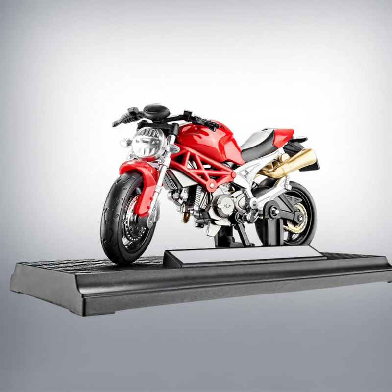 Kuschelwohl 1:12 Motorradmodell – Detailreiches Sammlerstück, Weihnachts-Special 🎄🎁