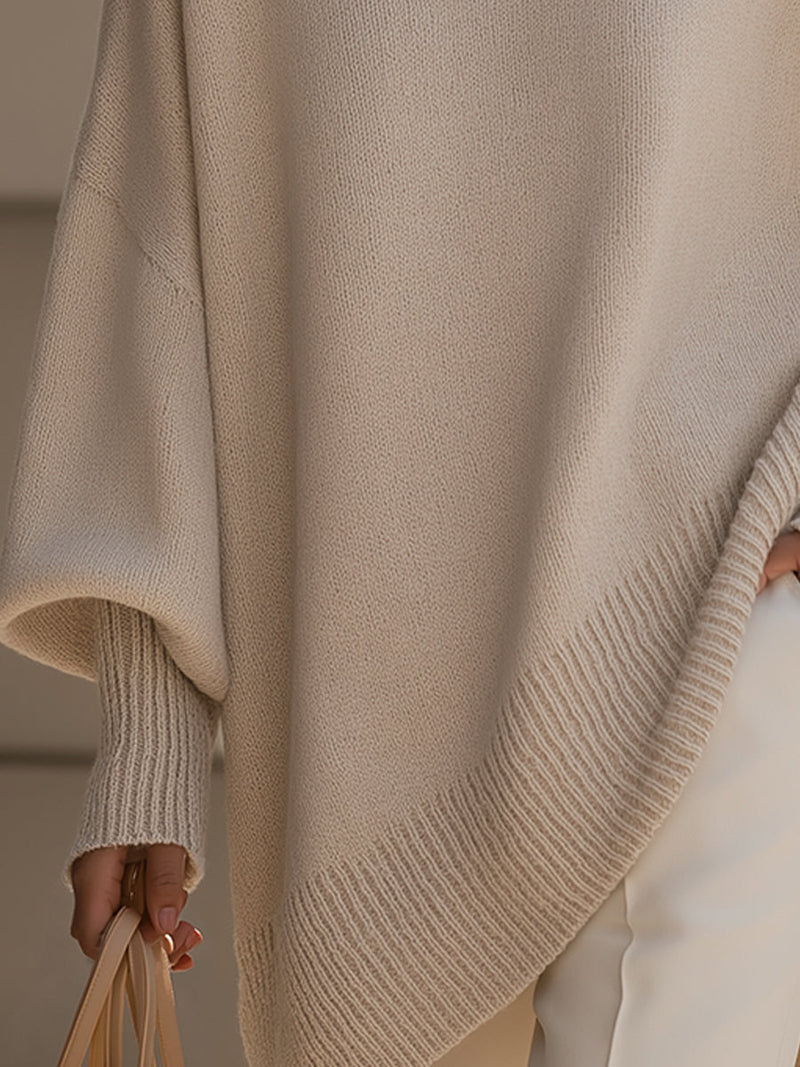Eleganter Wollmischpullover – vielseitig und bequem