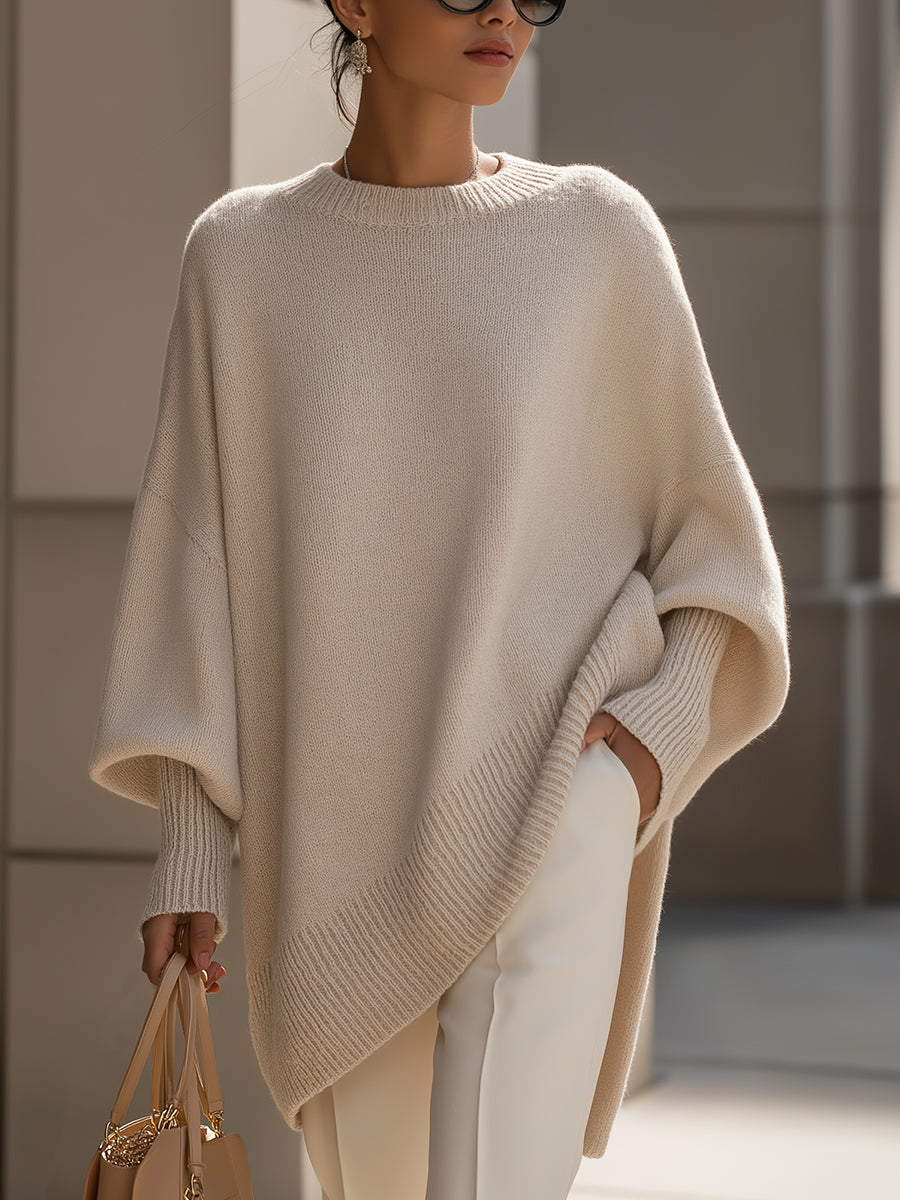 Eleganter Wollmischpullover – vielseitig und bequem