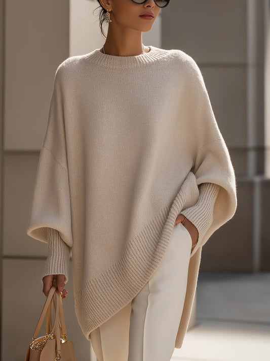 Eleganter Wollmischpullover – vielseitig und bequem