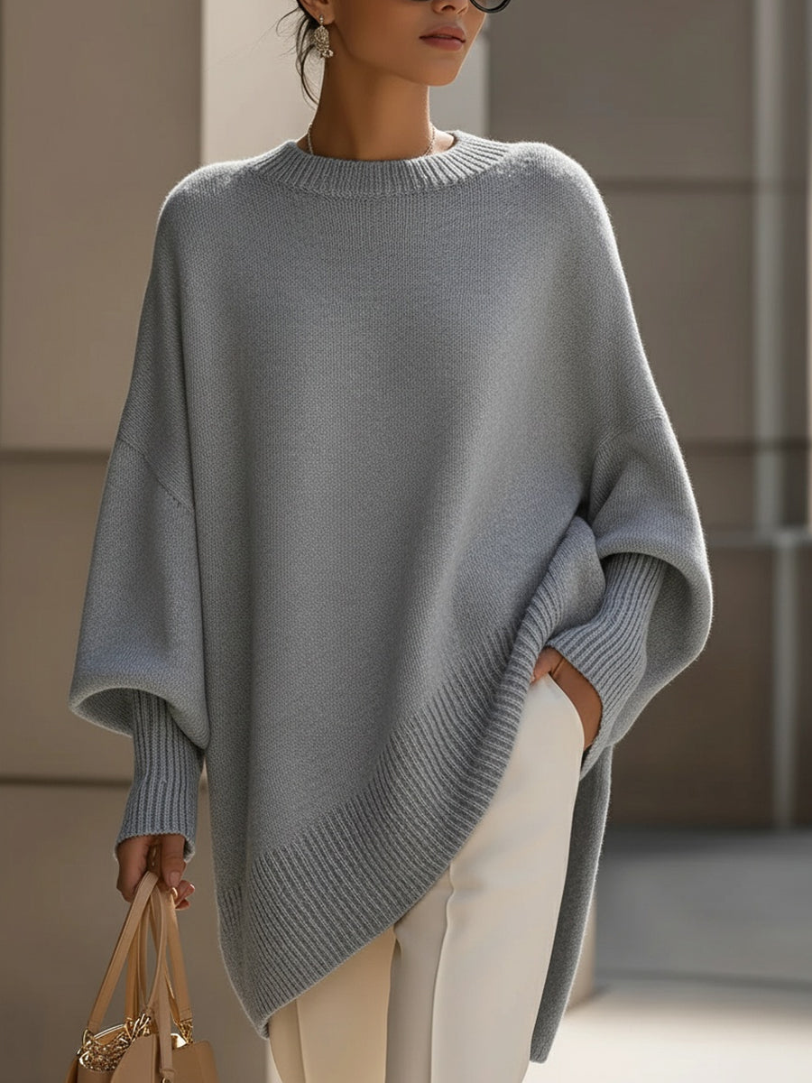 Eleganter Wollmischpullover – vielseitig und bequem