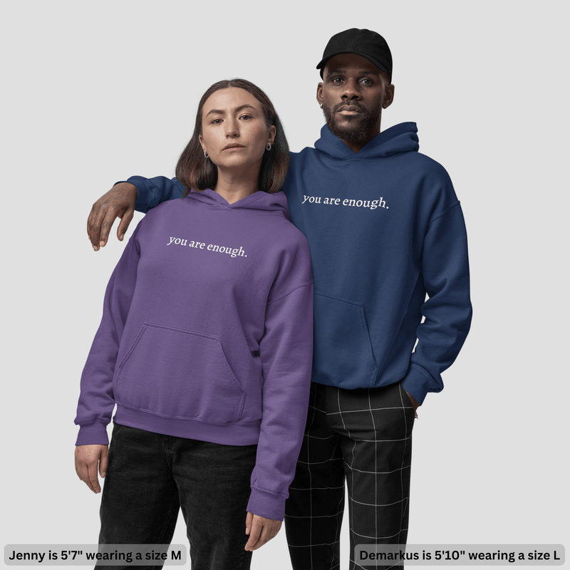 Der Original-Hoodie „Liebe Person hinter mir“