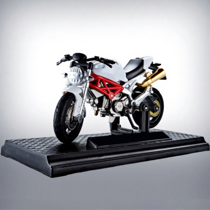 Kuschelwohl 1:12 Motorradmodell – Detailreiches Sammlerstück, Weihnachts-Special 🎄🎁