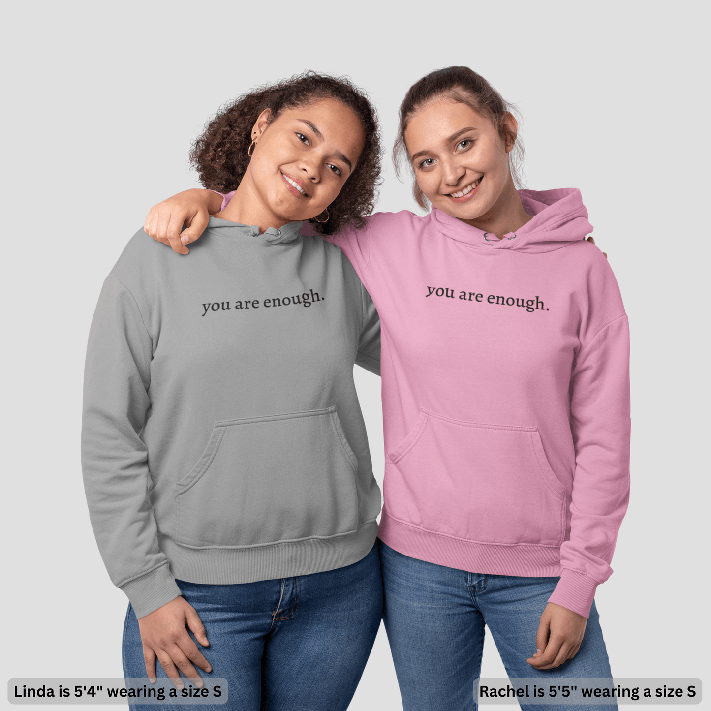 Der Original-Hoodie „Liebe Person hinter mir“