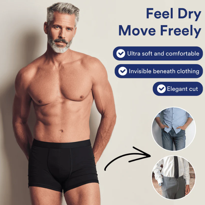 Ultra-saugfähige Boxershorts für Männer mit Inkontinenz