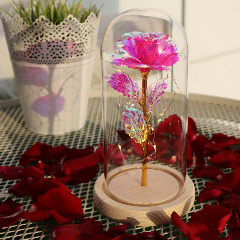 Verzauberte Glitzerrose®