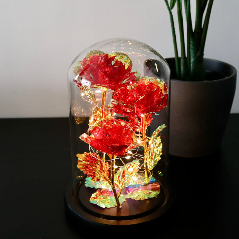 Verzauberte Glitzerrose®