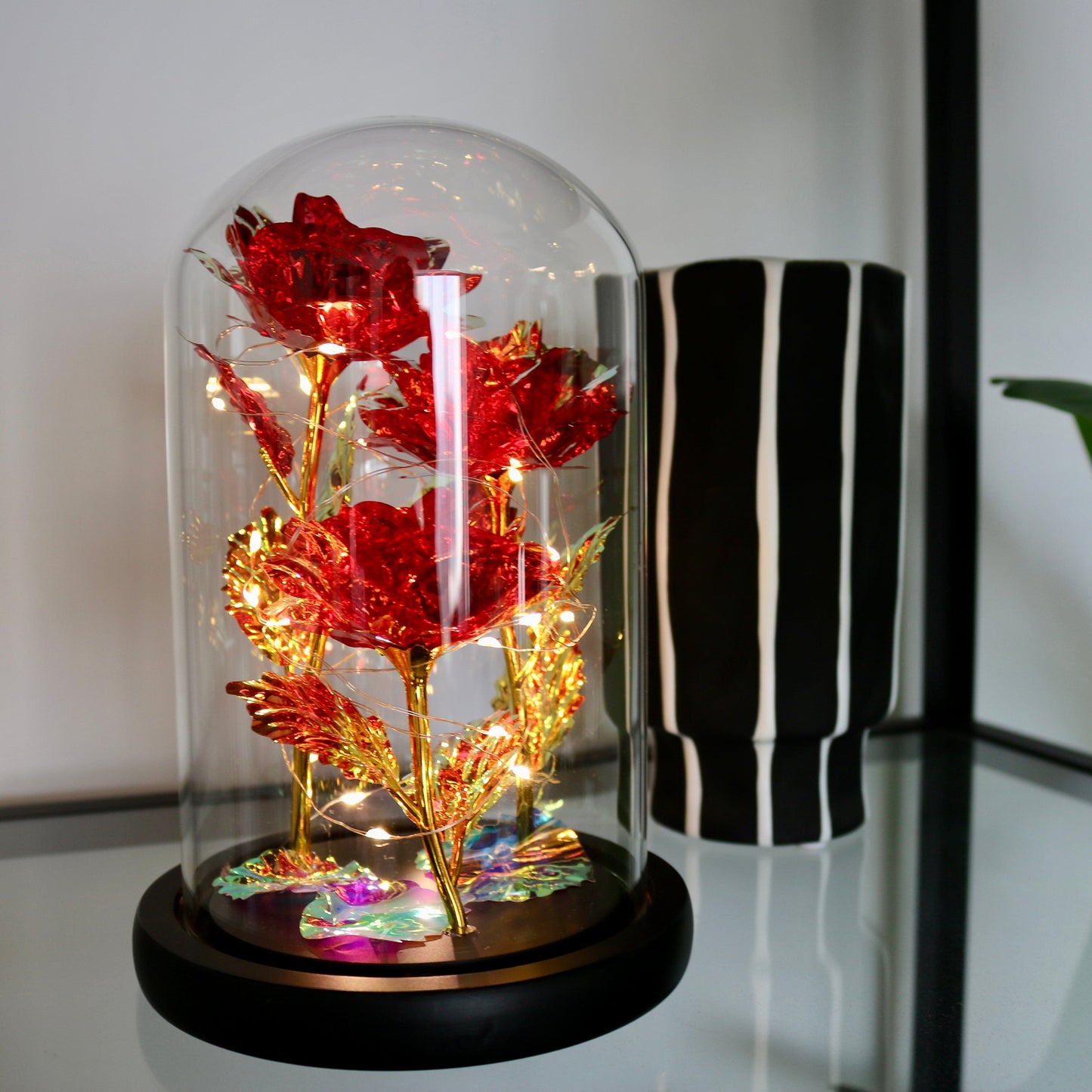 Verzauberte Glitzerrose®