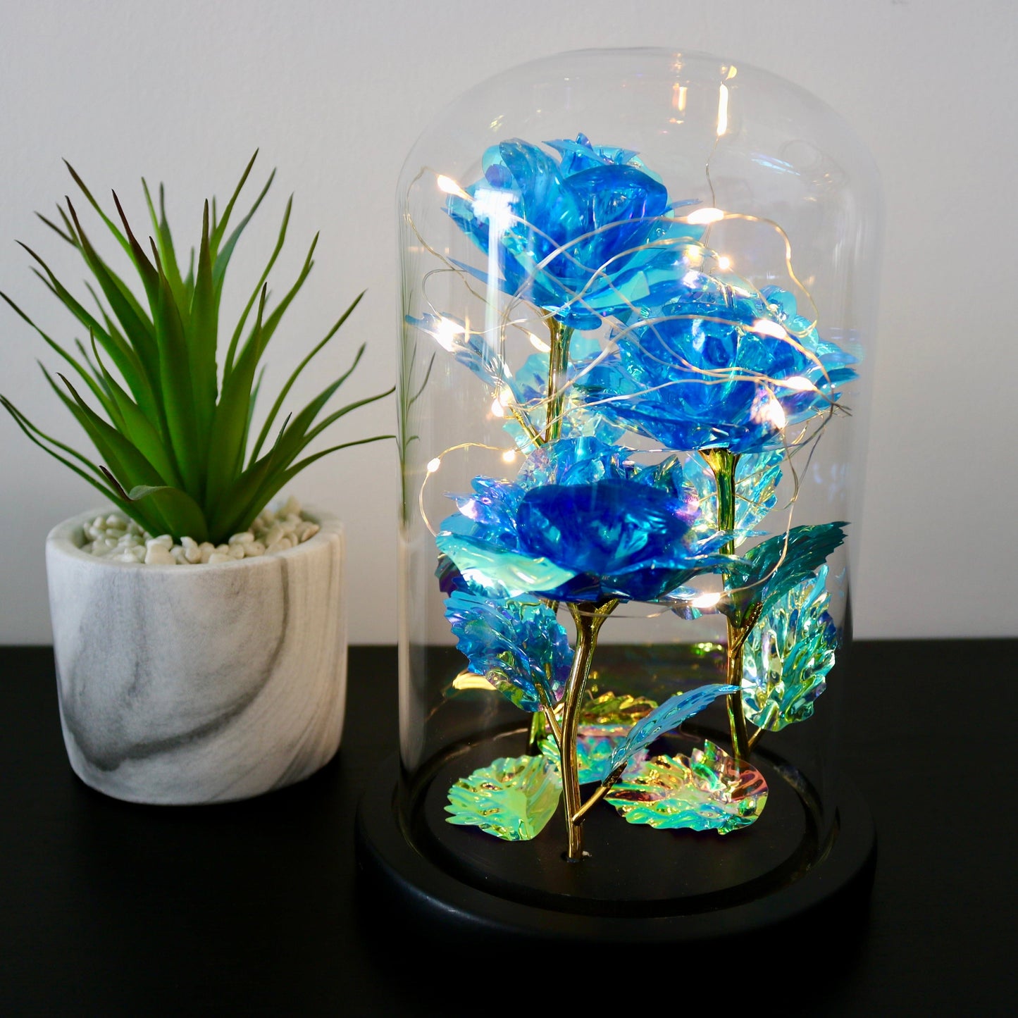 Verzauberte Glitzerrose®
