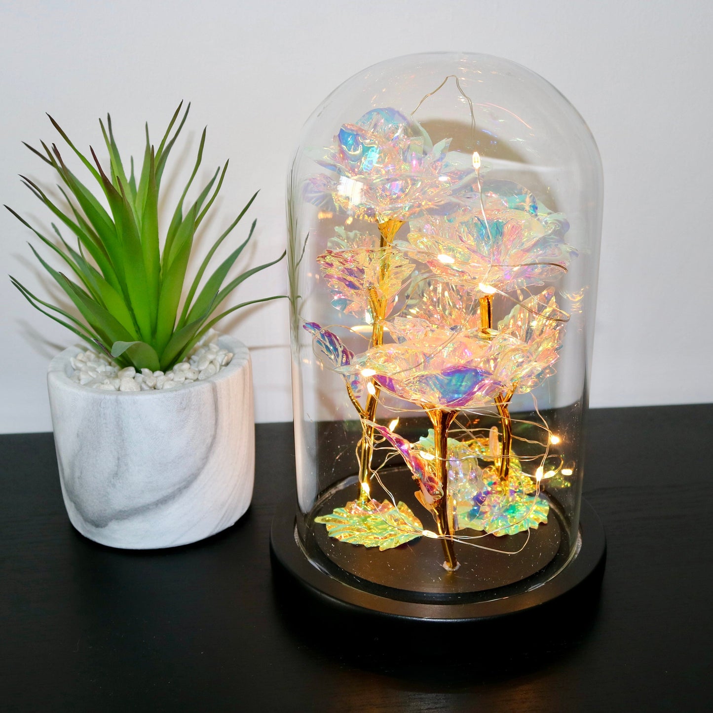 Verzauberte Glitzerrose®