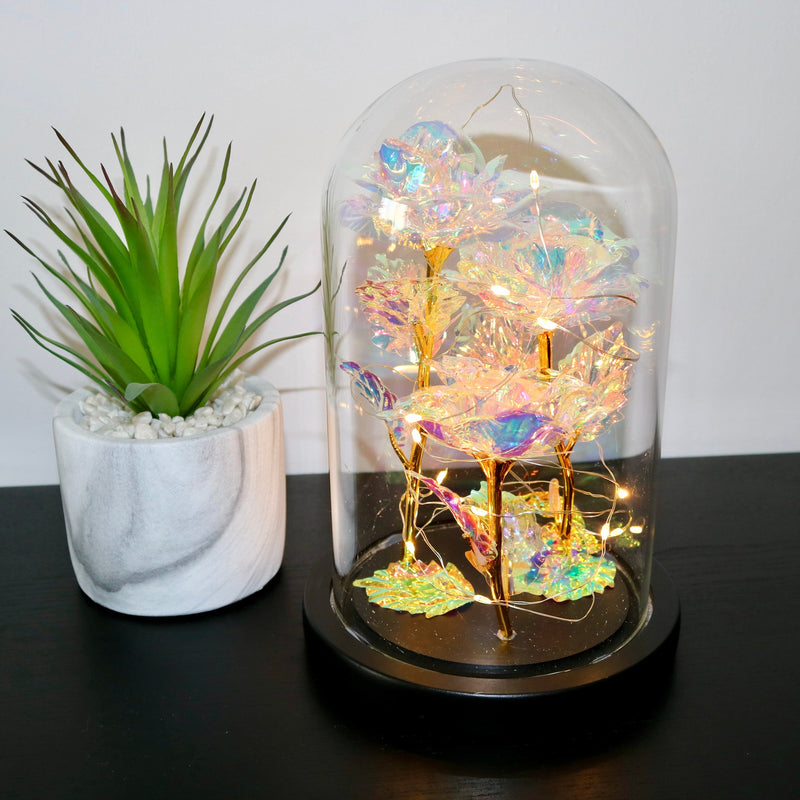 Verzauberte Glitzerrose®