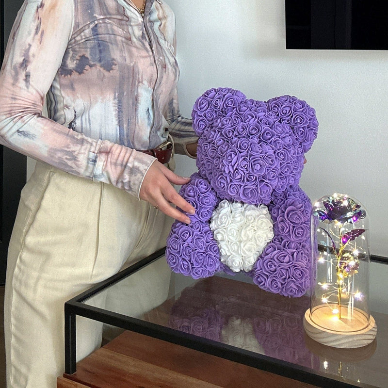 Verzauberte Glitzerrose®