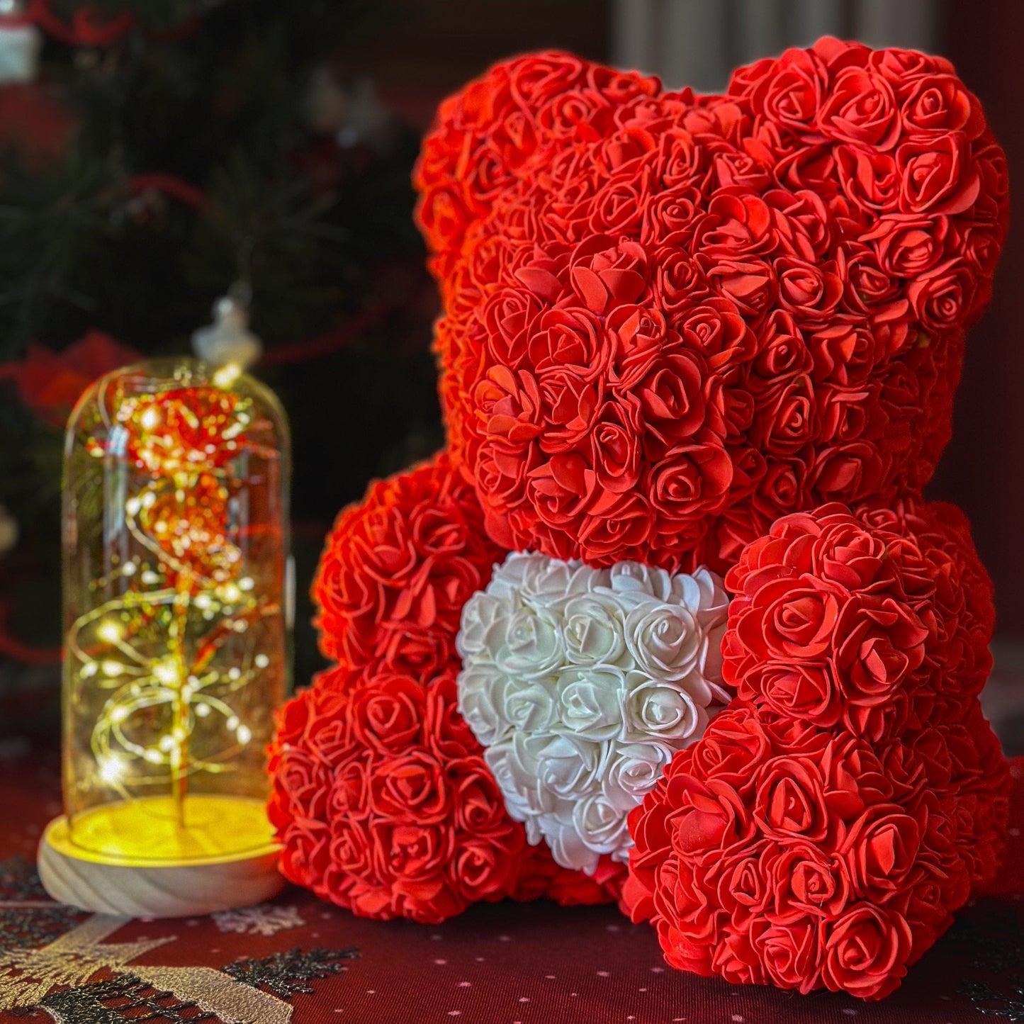Verzauberte Glitzerrose®