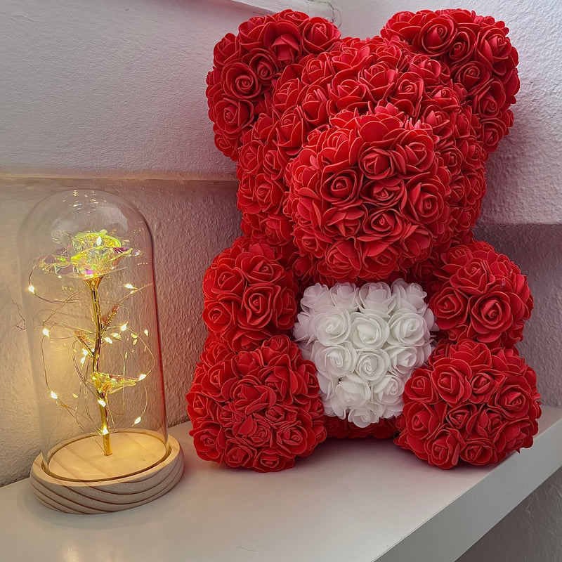 Verzauberte Glitzerrose®