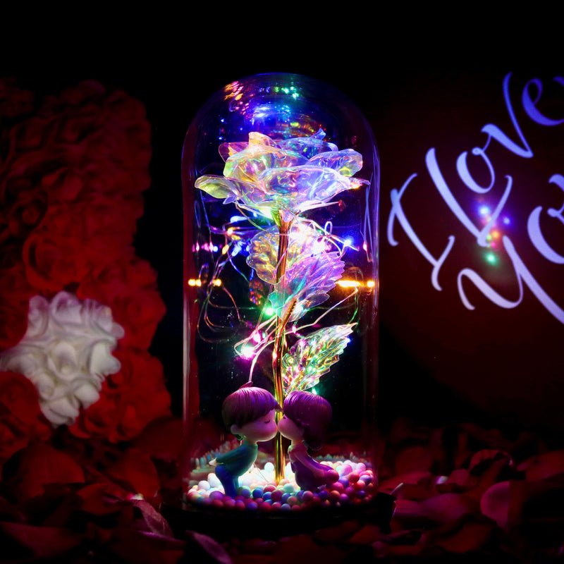 Verzauberte Glitzerrose®