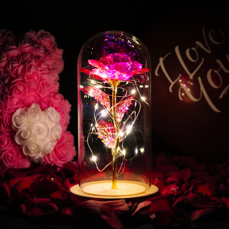 Verzauberte Glitzerrose®