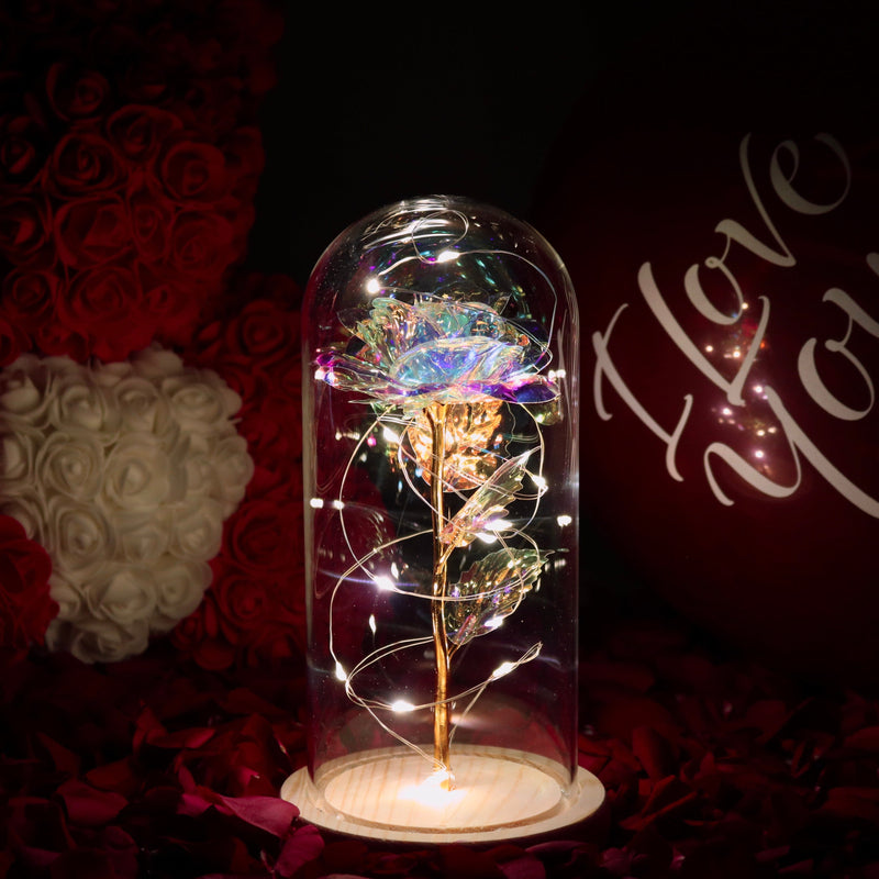 Verzauberte Glitzerrose®
