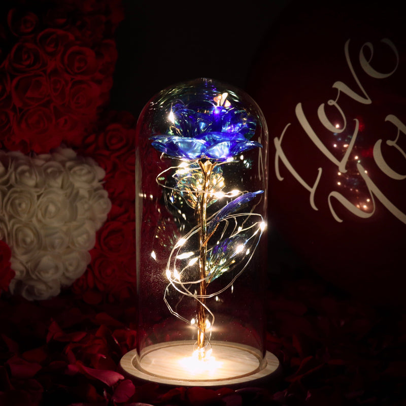 Verzauberte Glitzerrose®