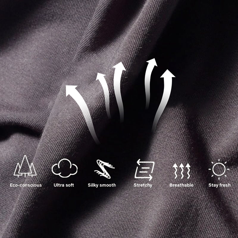 🔥Kaufe 2, erhalte 1 gratis 🔥Einfarbige, atmungsaktive Herren-Slips mit niedriger Taille