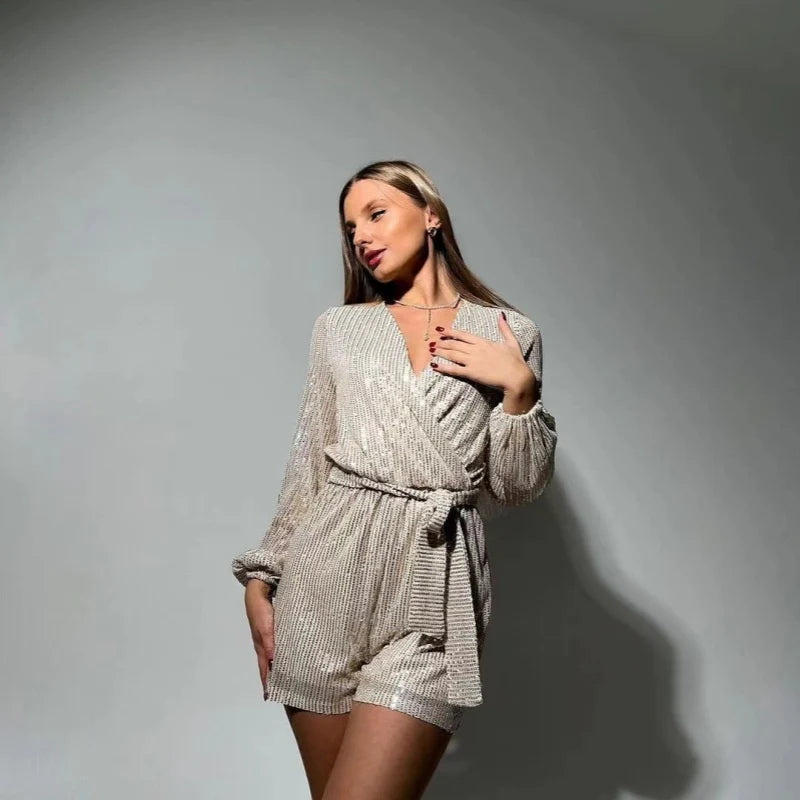 Pailletten-Jumpsuit – Stilvoll & Elegant für unvergessliche Abende 🌟