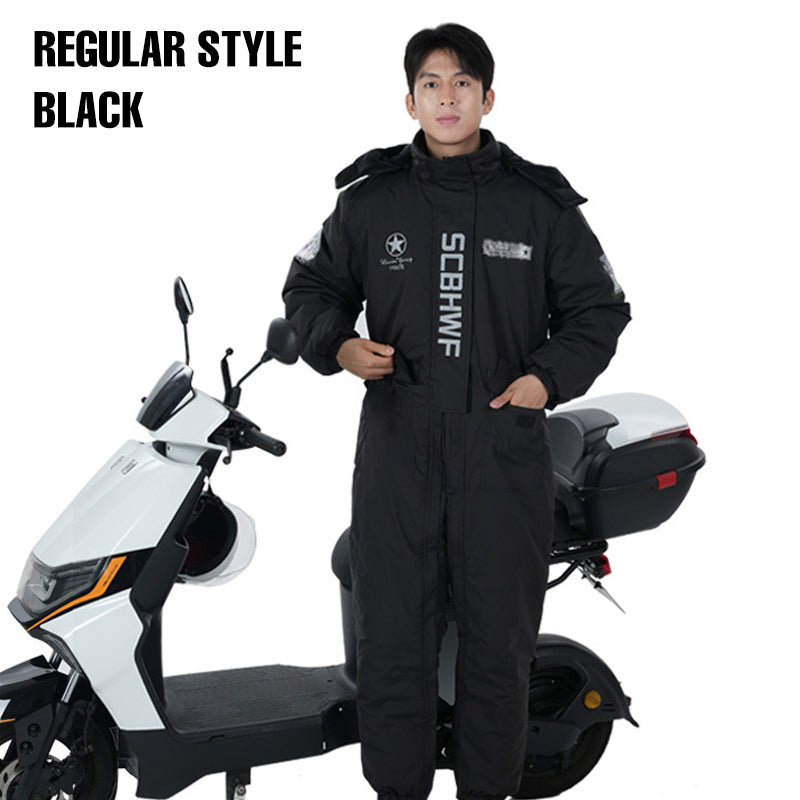 Winter-Outdoor-Ganzkörperanzug – Warm, winddicht & perfekt für Motorradfahrten! ❄️