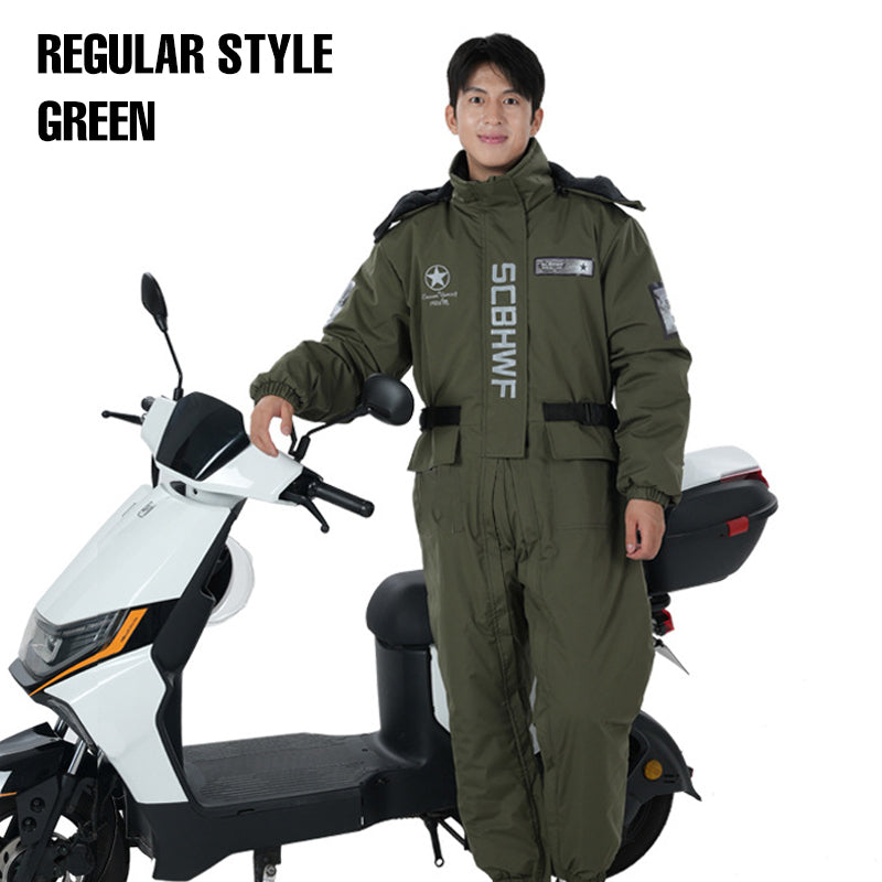 Winter-Outdoor-Ganzkörperanzug – Warm, winddicht & perfekt für Motorradfahrten! ❄️