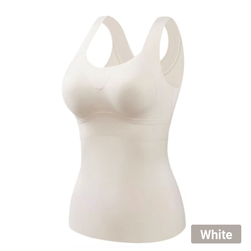 🎁Soldes saisonnières - 50 % de réduction🌸 Débardeurs thermiques femme avec soutien-gorge intégré